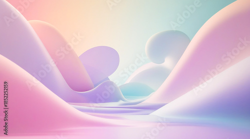 vector illustration of an abstract background with clouds
