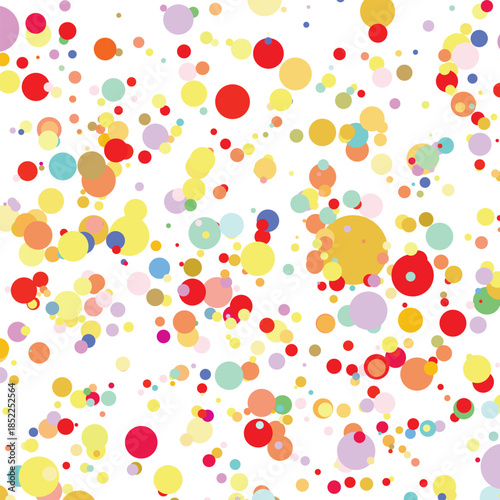 Light multicolor background, colorful vector texture with circles. Splash effect banner. Glitter silver dot abstract illustration with blurred drops of rain. Pattern for web page, banner,poster, card.