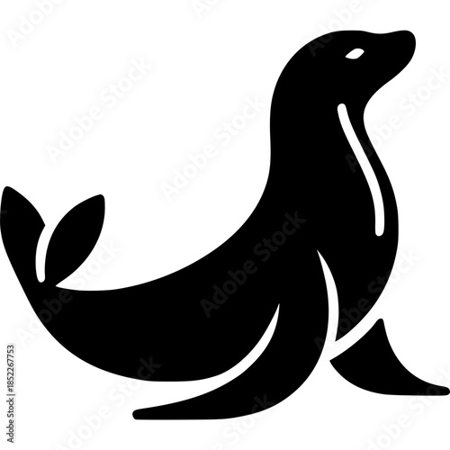 Sea Lion Icon Vector