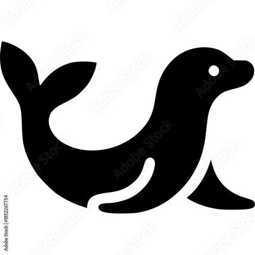Sea Lion Icon Vector