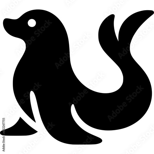 Sea Lion Icon Vector