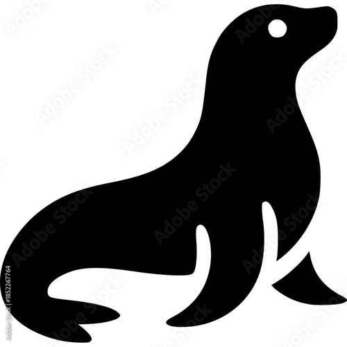 Sea Lion Icon Vector