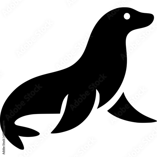 Sea Lion Icon Vector