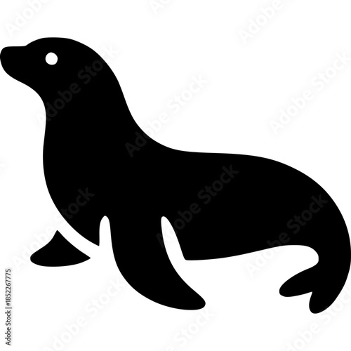 Sea Lion Icon Vector