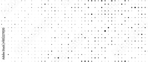 Vector panorama drafting paper. Graphic regular dots grid background. Panorama paper sheet for web design.vektor illustration. eps 10