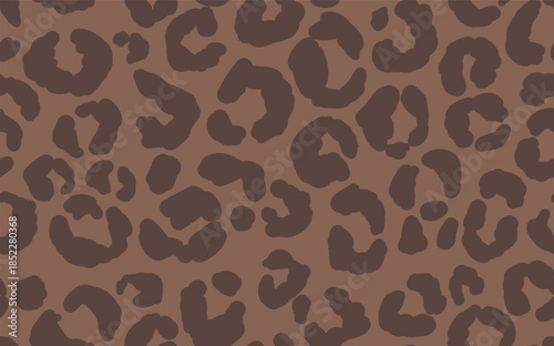 Abstract modern leopard seamless pattern. Animals trendy background. Color decorative vector stock illustration for print, card, postcard, fabric, textile. Modern ornament of stylized skin.