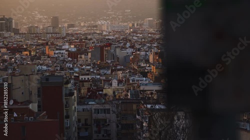 Dense Urban Sprawl of a Major European City