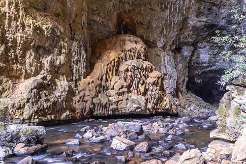 caverna na cidade de São Domingos, Estado de Goiás, região de Terra Ronca, Brasil