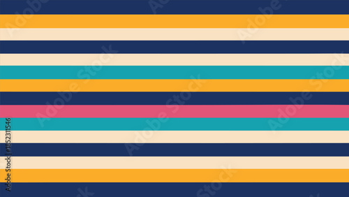 Flat seamless seamless narrow stripe pattern, elegant and minimal, vector background vector illustration