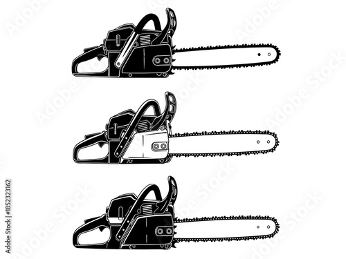 Chainsaw Vector Illustration