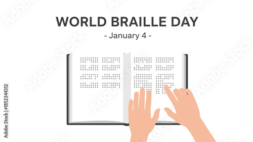 World Braille Day Celebration - January 4th A Tribute to Louis Braille and Accessible Reading