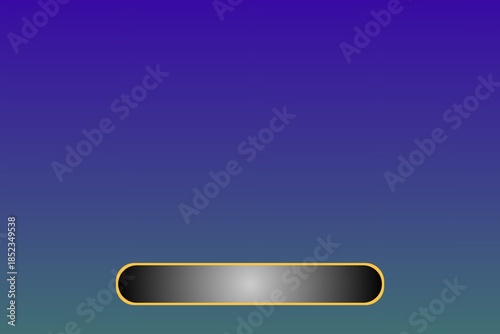 Luxury Purple Blue Gradient Background with Gold Framed Text Label