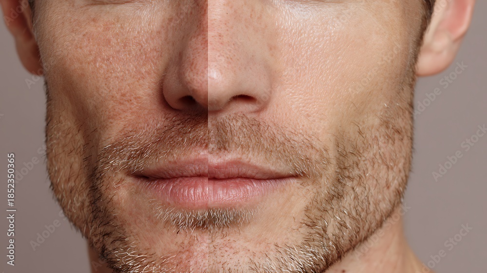 Fototapeta premium I felt a sense of urgency after experiencing skin that felt so comfortable and surprisingly good.