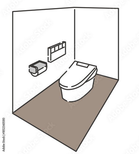 最新設備のタンクレストイレ