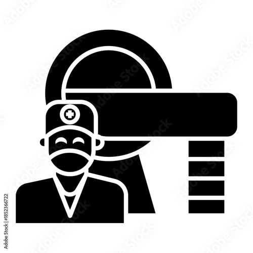 x ray machine Solid icon