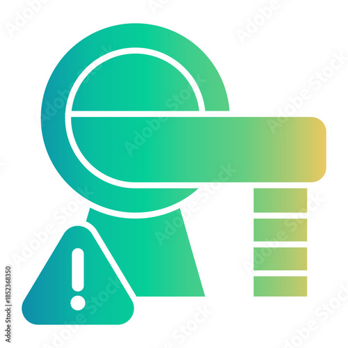 magnetic resonance Gradient icon