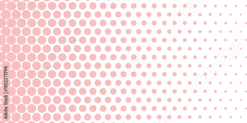 simple pink dot pattern for banner poster background.