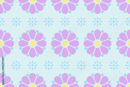 seamless floral pattern, flower, pattern, seamless, floral, flowers, wallpaper, vector, illustration, design, pink, nature, spring, decoration, summer, art, texture, backgrounds, color, textile, retro