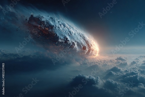 Cratered asteroid surface, highlighting space object analysis and planetary features, Cratered asteroid surface, highlighting space object analysis and planetary features.