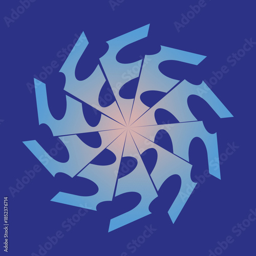 Geometric Mandala Style Graphic Design Collection