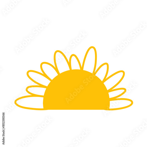 Sun vector illustration