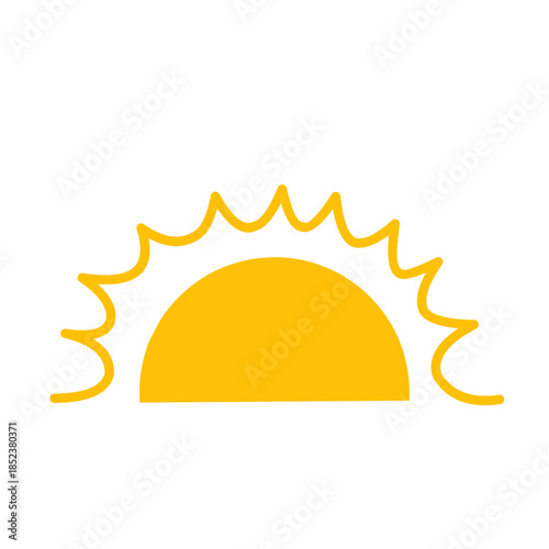 Sun vector illustration