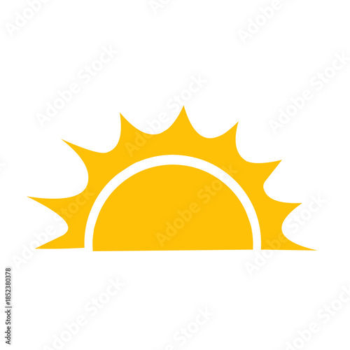 Sun vector illustration