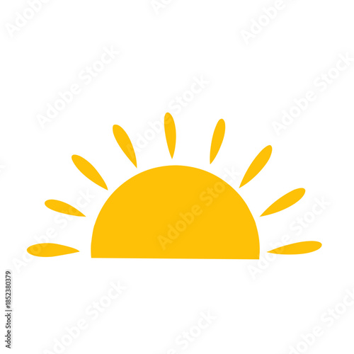 Sun vector illustration