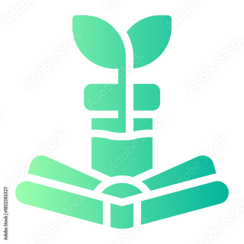 botany gradient icon