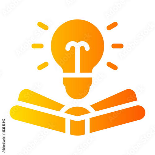knowledge gradient icon
