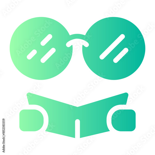reading gradient icon