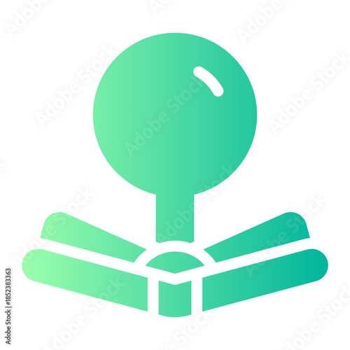 research gradient icon