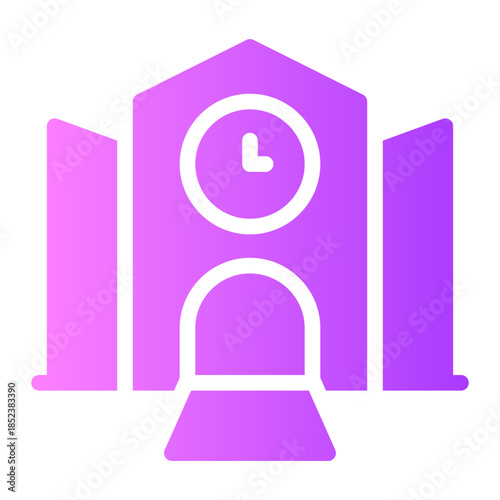 university gradient icon