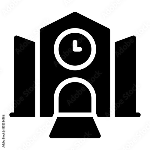 university glyph icon