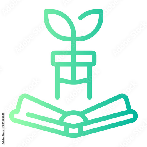 botany gradient icon