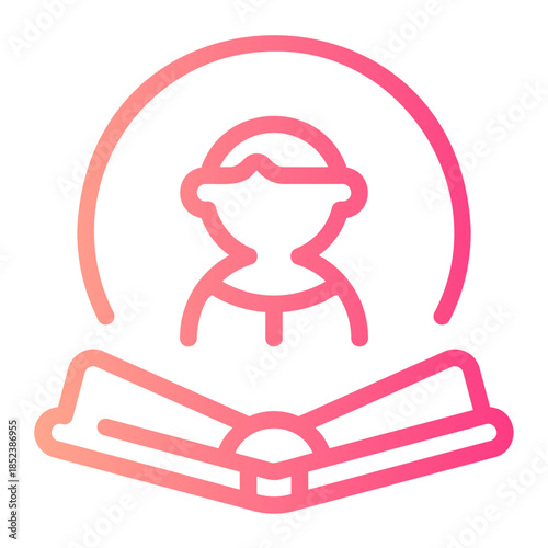 Future Generation gradient icon