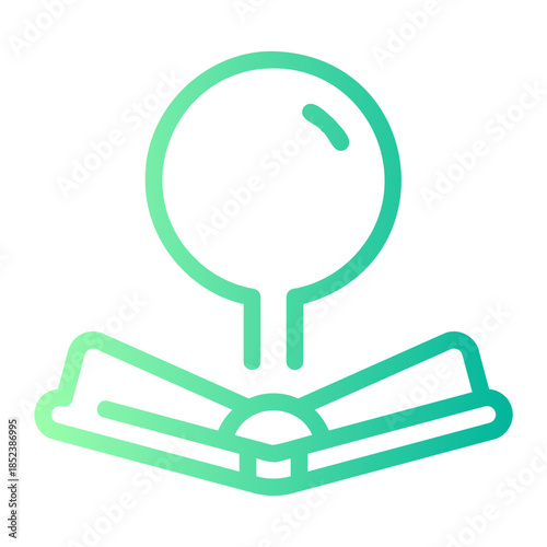 research gradient icon