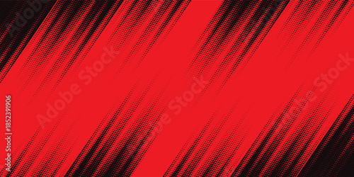 red and black brush wrap car sticker pattern abstract banner sporty lines red and black color combination grunge brush modern pattern racing motorsport design.