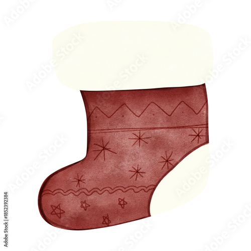 red christmas stocking