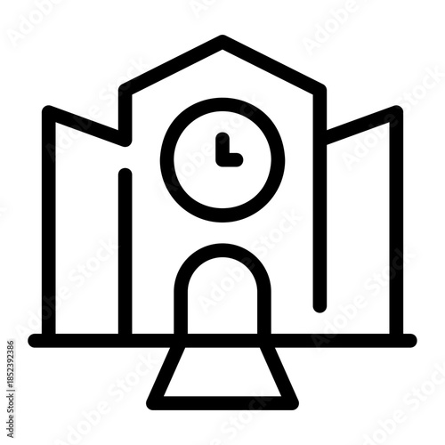 university line icon