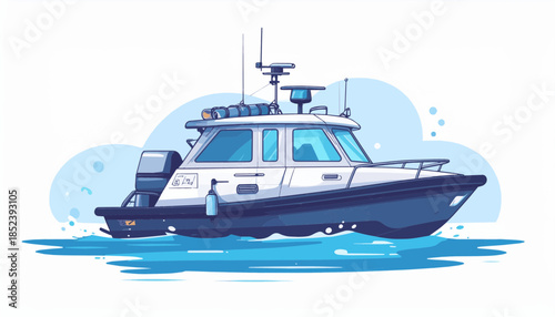 boat vector