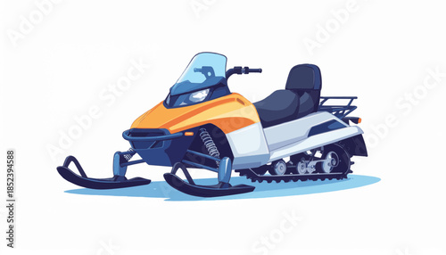 ski motorcycle vector 