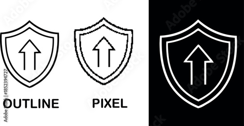 Detailed analysis of a professional flat design vector icon eps file metadata outline & pixel