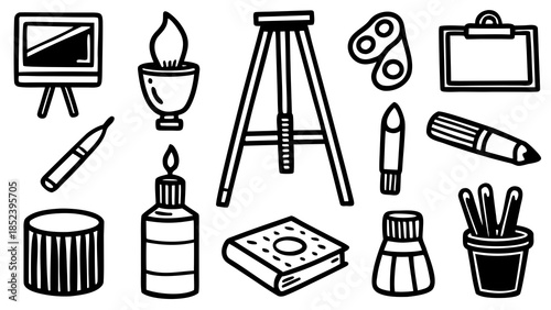 Artistic tools and materials