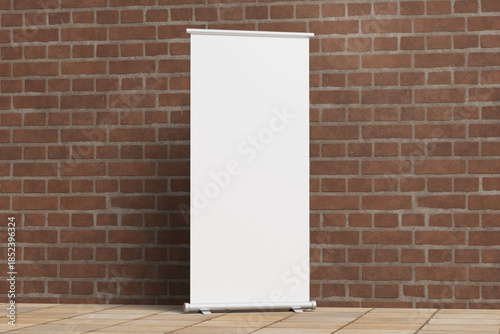 Cuadro en lienzo Roll Up Banner Mockup