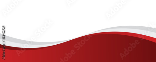 Abstract banner background design. Banner template with dynamic wave shapes, with a modern concept style