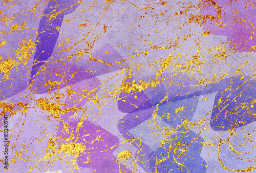 背景素材_水彩テクスチャ_紫