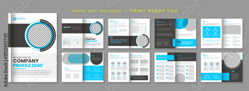 Company Profile - Multi-Page Brochure Template