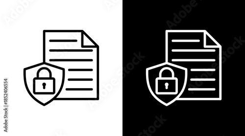 Data Encryption With Icon Set Design
