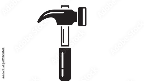 Iconic handheld power drill silhouette representing construction, technology, and tool use for professionals.